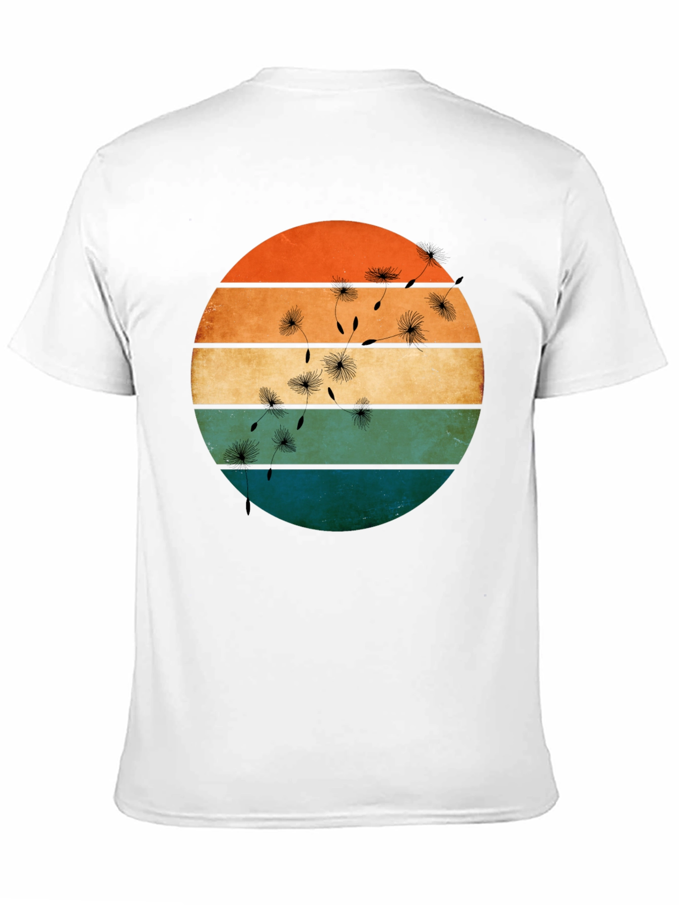 Retro Dandelion T-Shirt - Stylish Graphic Tee
