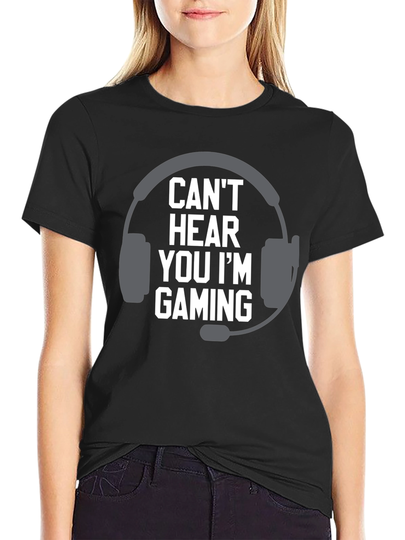 Cant Hear You Gaming T-Shirt - Gamer Tee