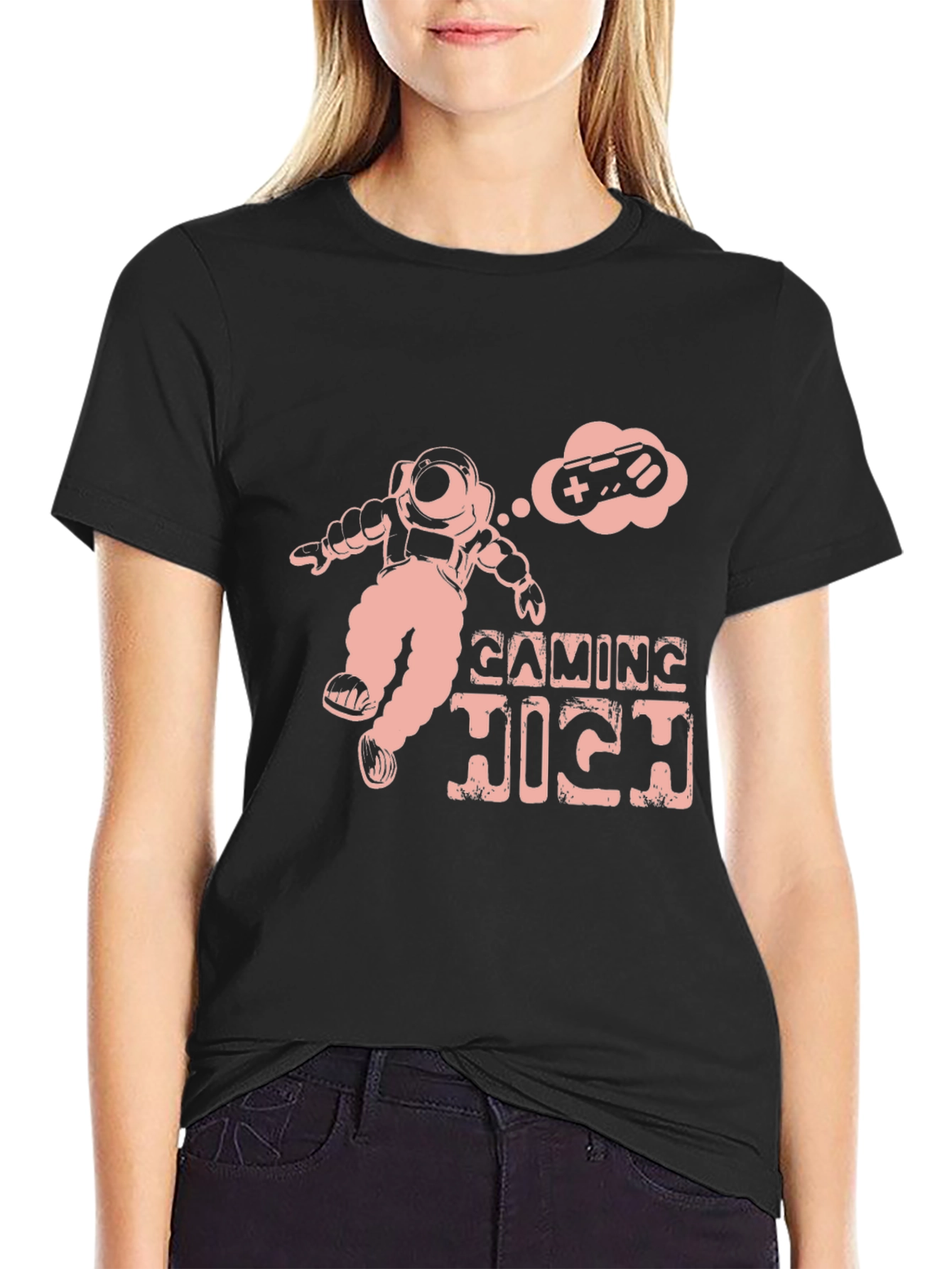 Gaming High Astronaut T-Shirt