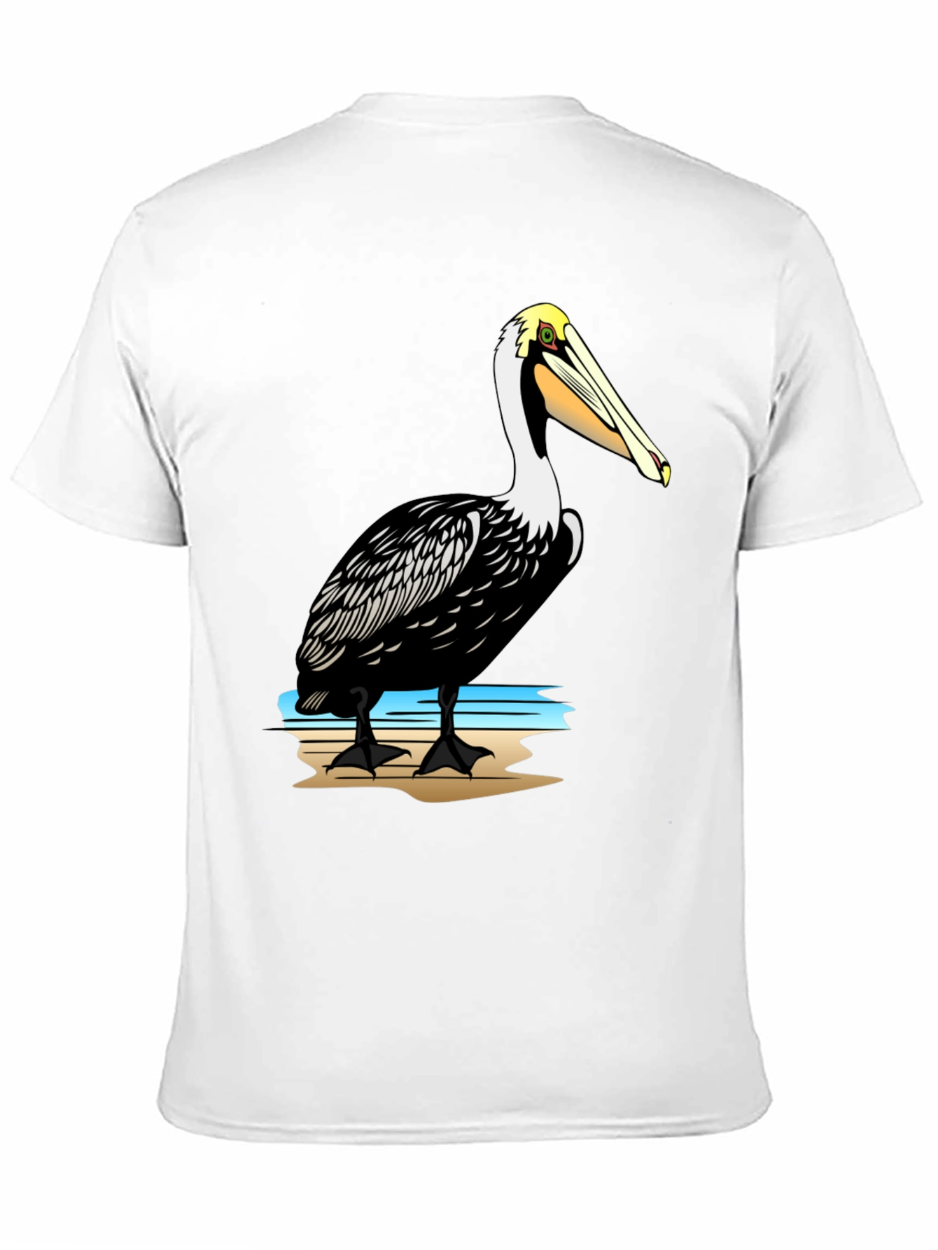 Pelican Graphic Print Black T-Shirt