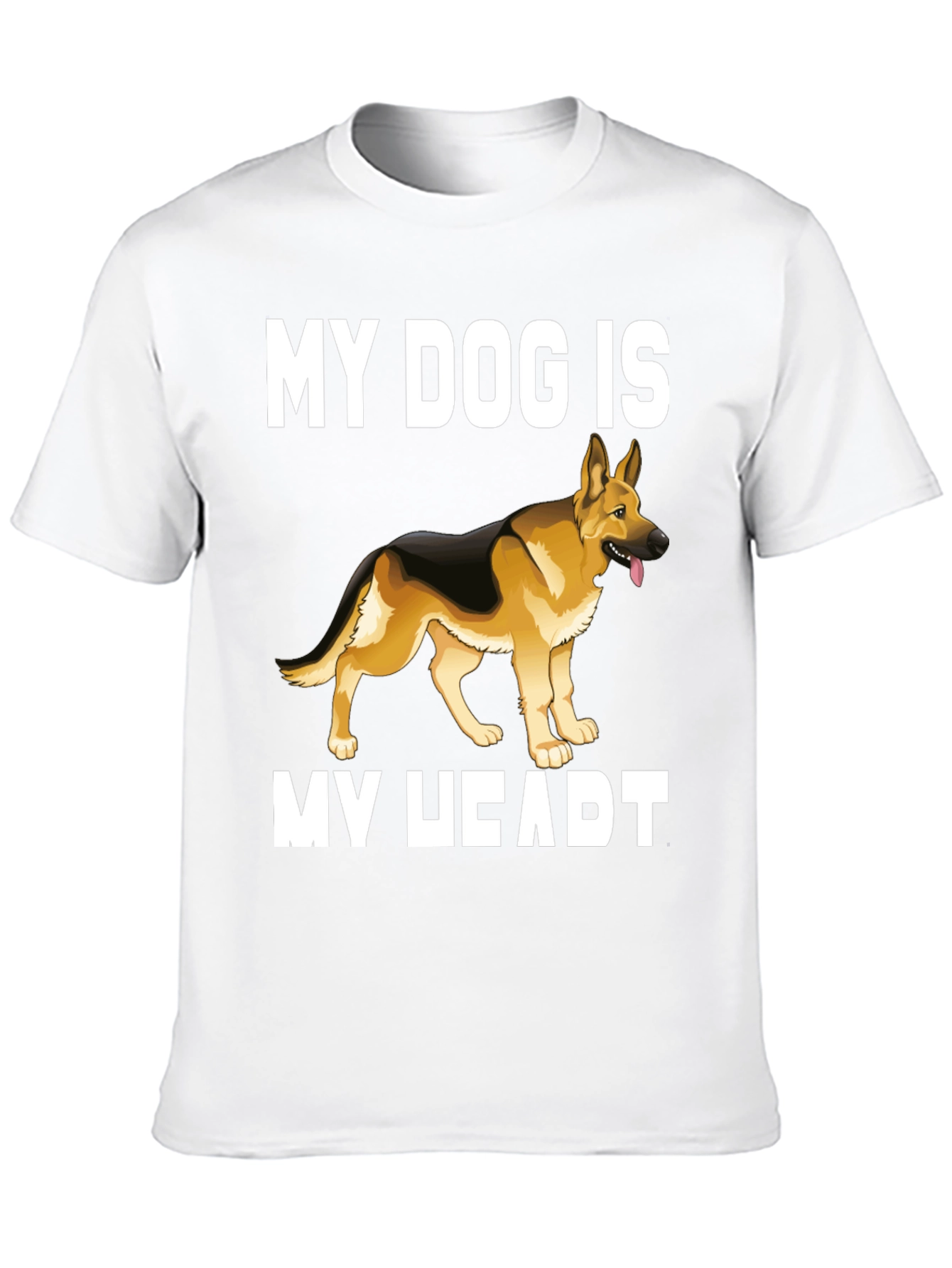Dog Lover T-Shirt - My Dog Is My Heart