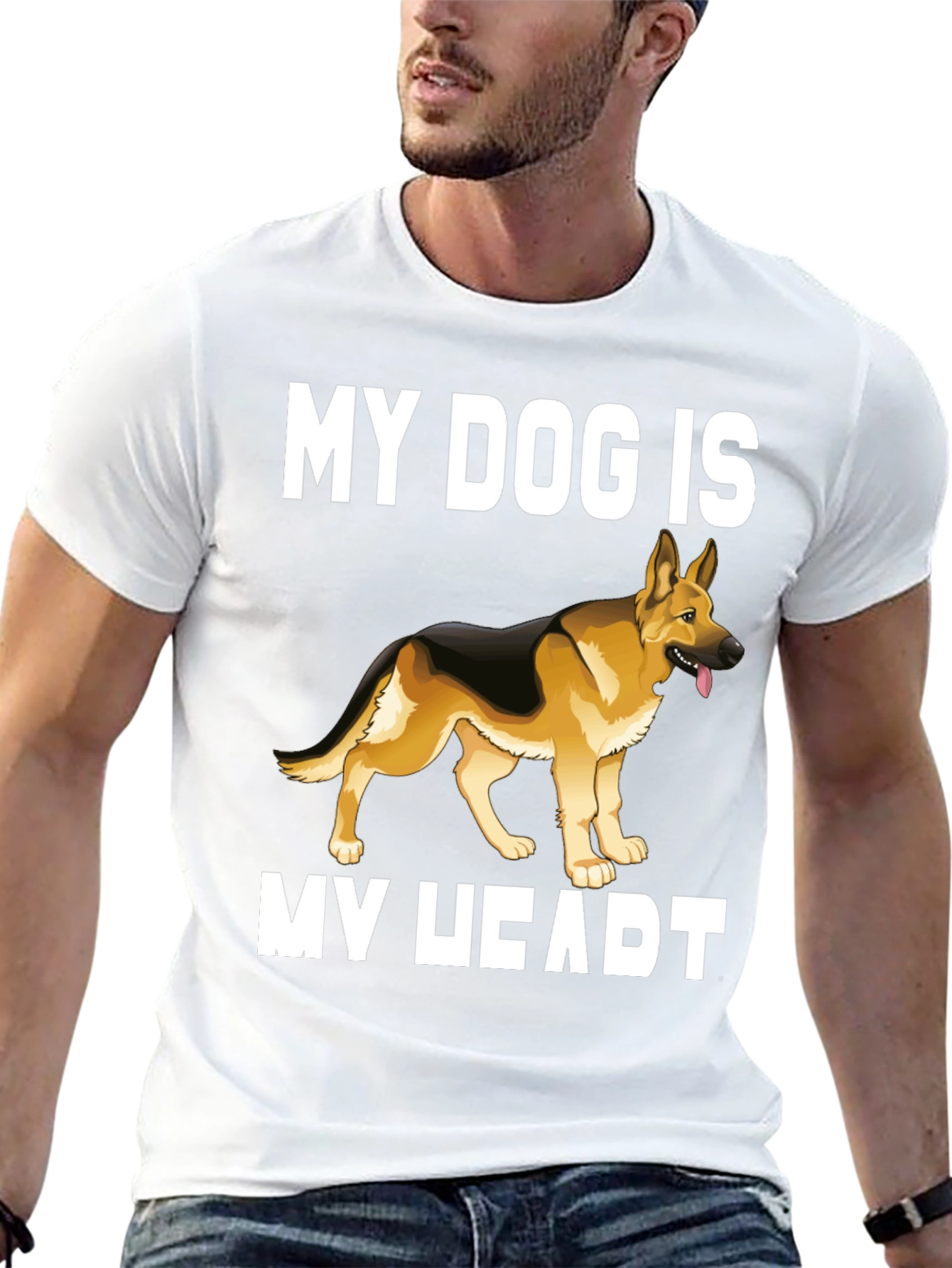 Dog Lover T-Shirt - My Dog Is My Heart