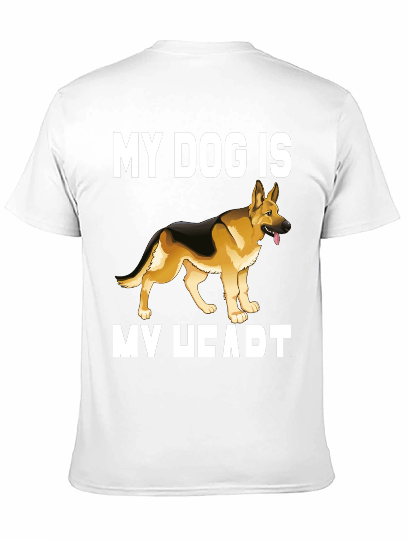 Dog Lover T-Shirt - My Dog Is My Heart