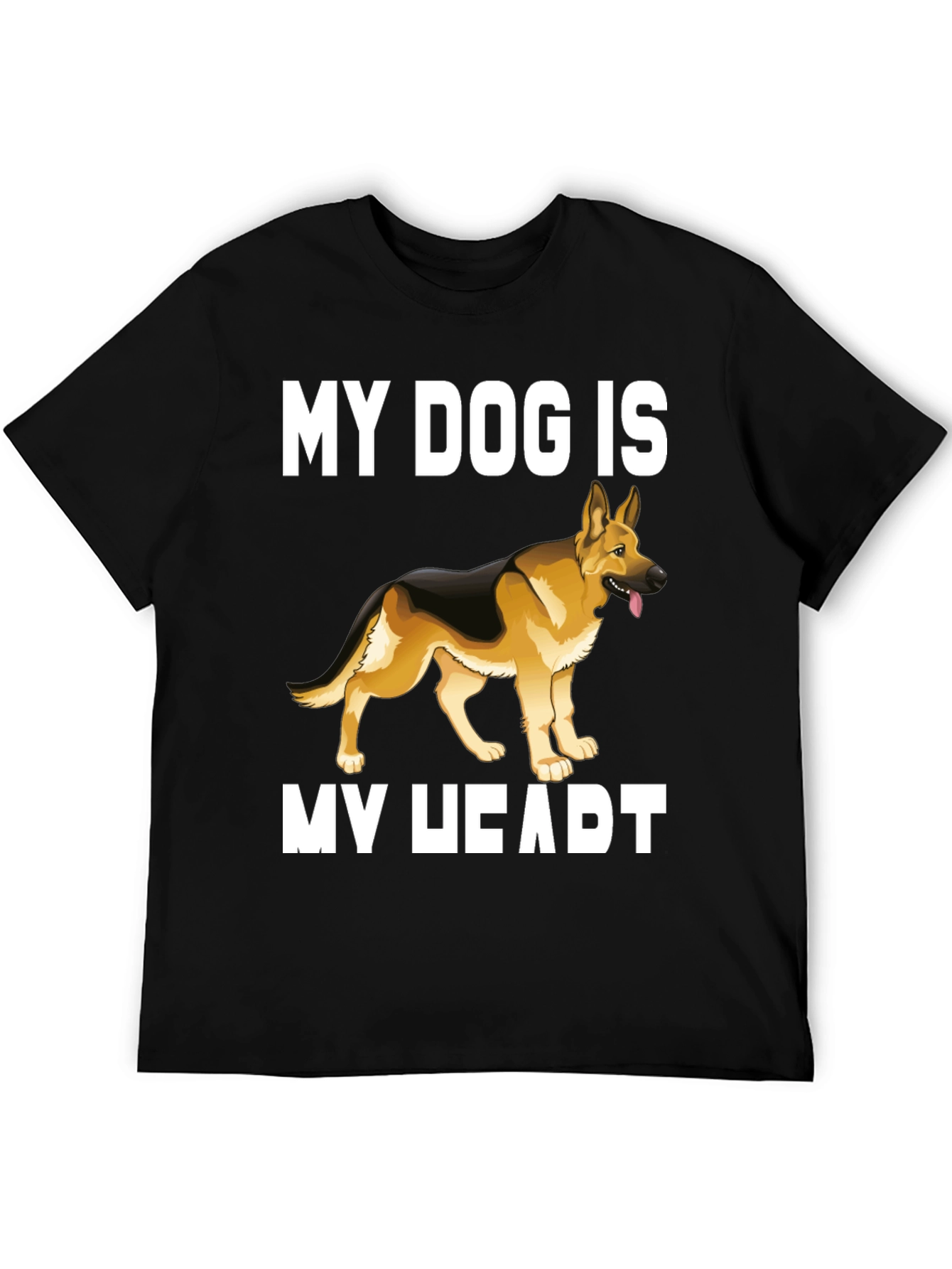 Dog Lover T-Shirt - My Dog Is My Heart