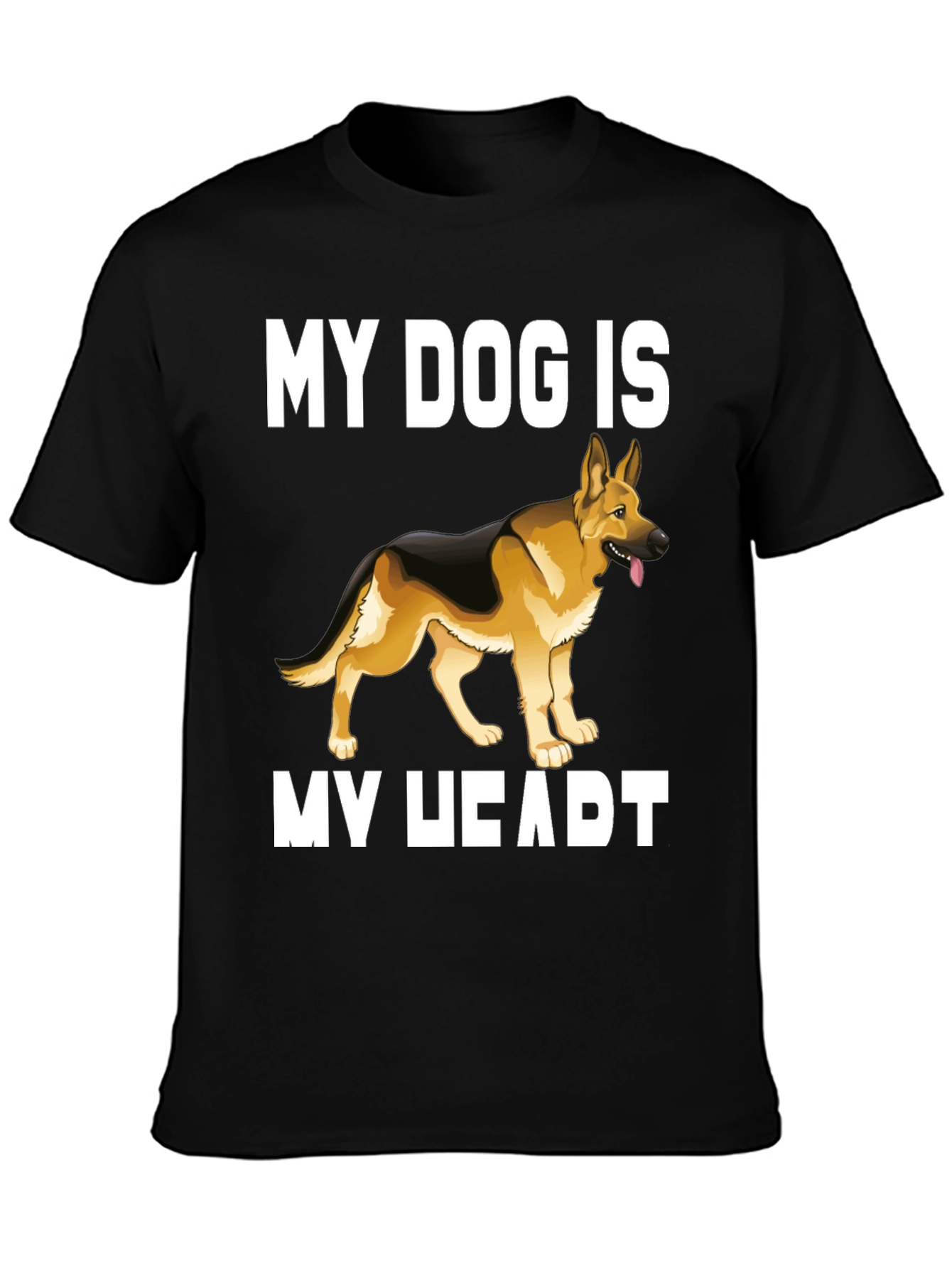Dog Lover T-Shirt - My Dog Is My Heart