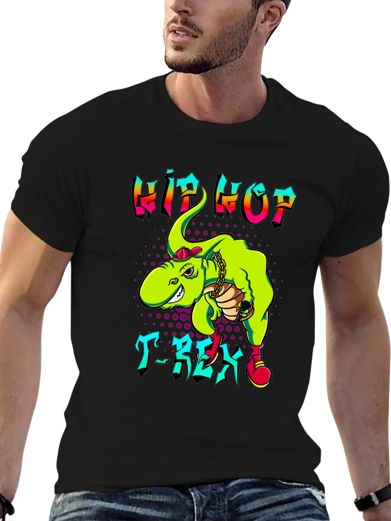 Hip Hop T-Rex Graphic Tee