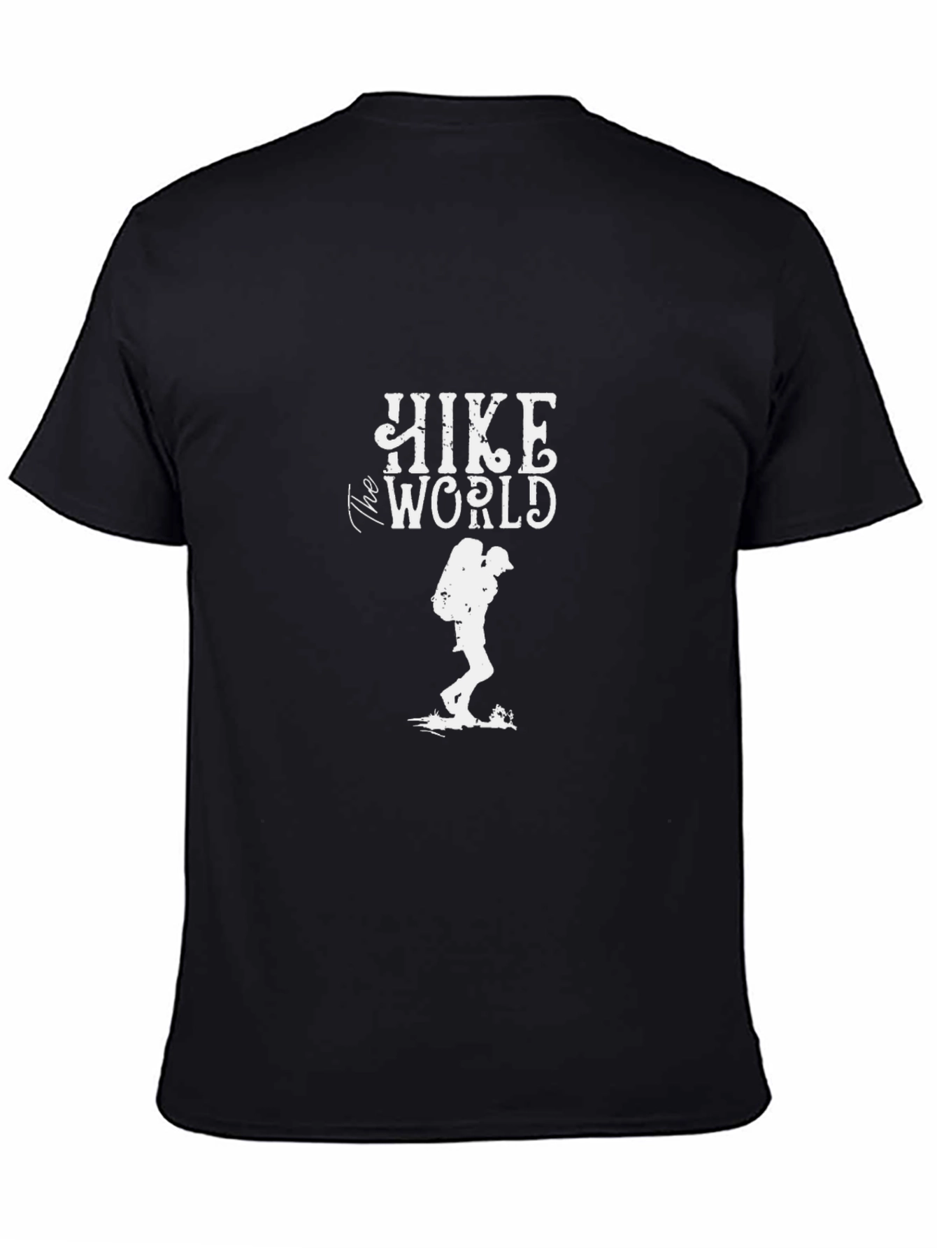 Hike the World Black T-Shirt
