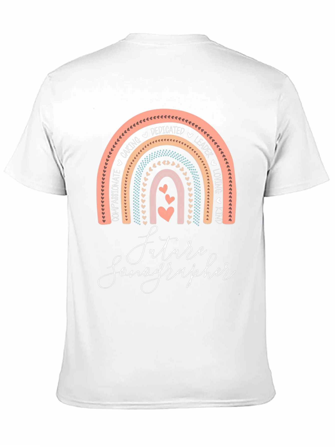 Future Sonographer Rainbow T-Shirt