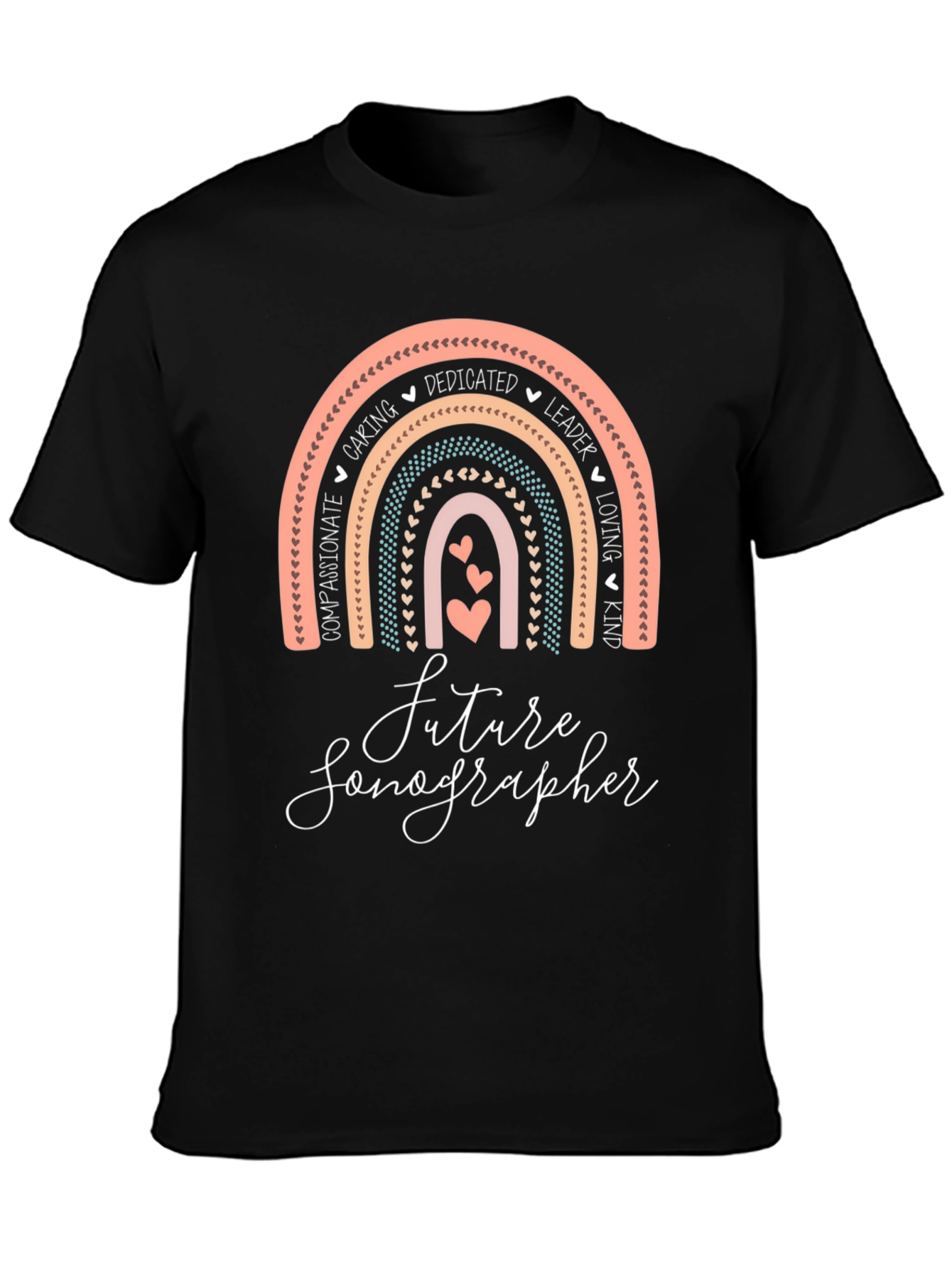 Future Sonographer Rainbow T-Shirt