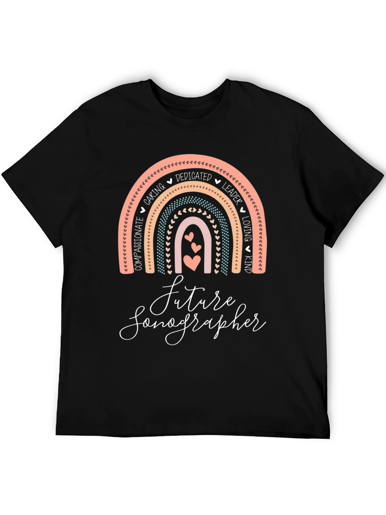 Future Sonographer Rainbow T-Shirt