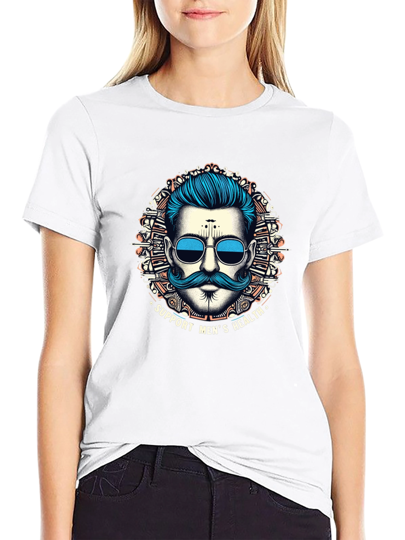 Support Mens Health Graphic T-Shirt