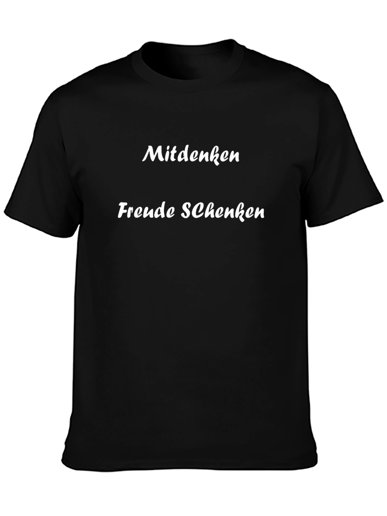 Mindenken Freude Schenken Black T-Shirt