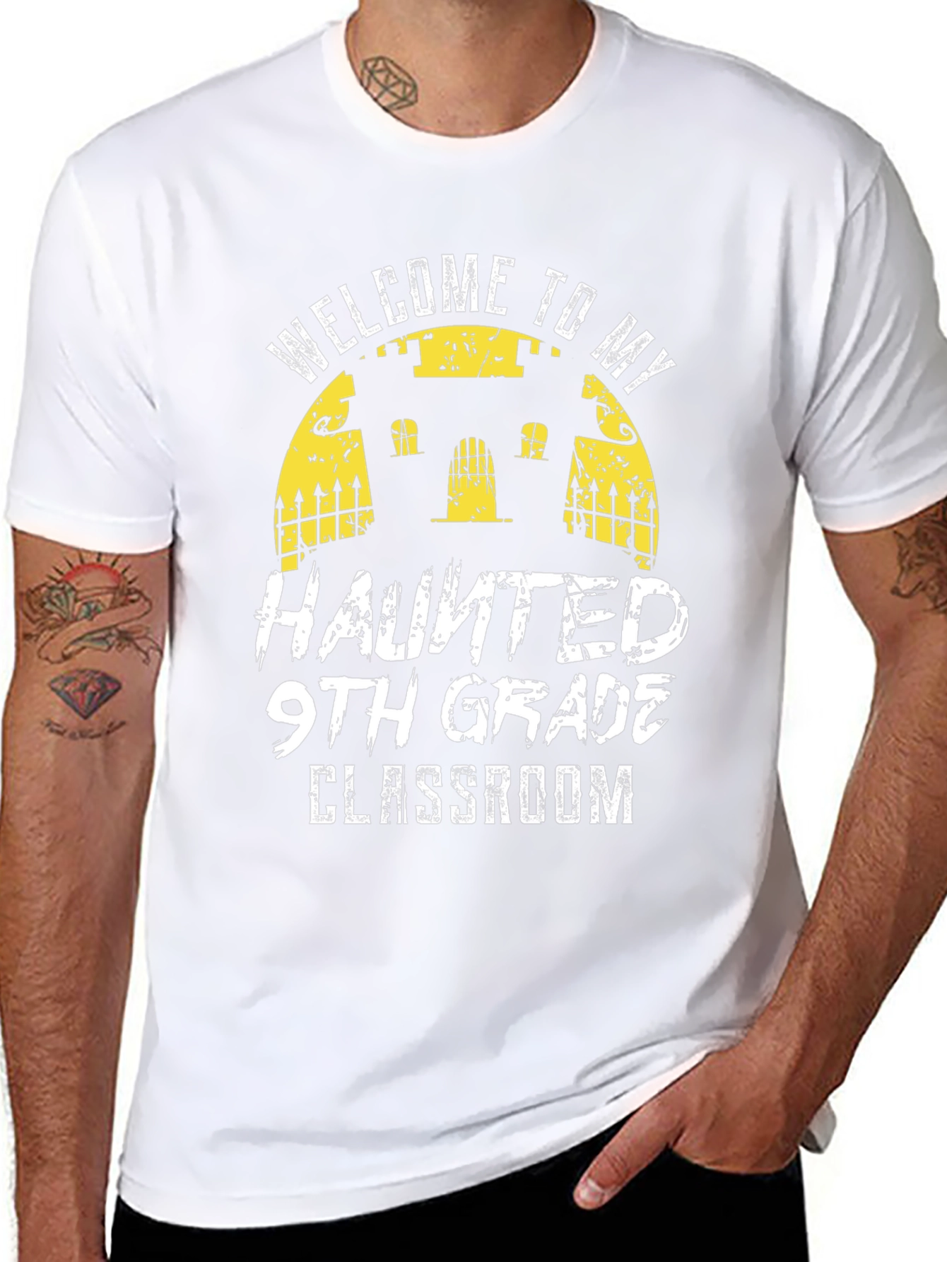 Haunted 9th Grade Classroom T-Shirt