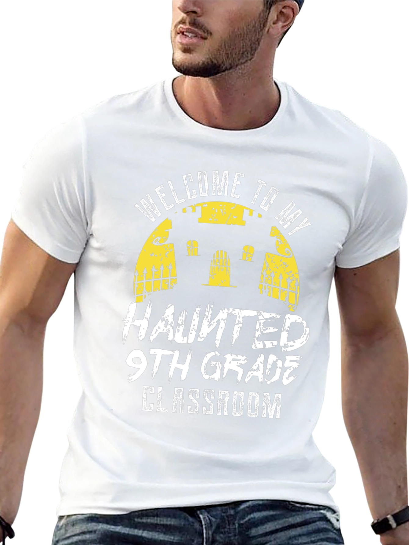 Haunted 9th Grade Classroom T-Shirt