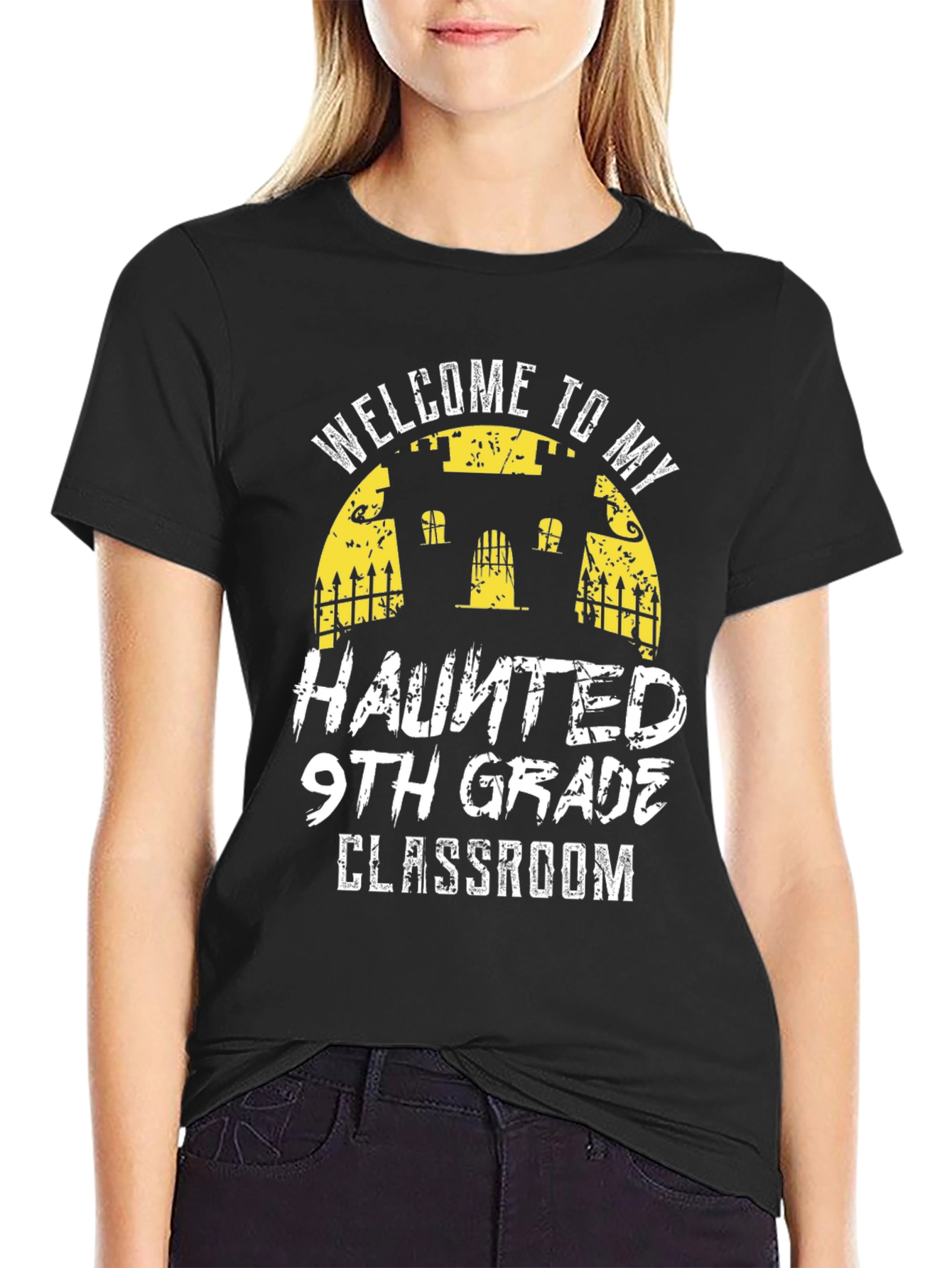 Haunted 9th Grade Classroom T-Shirt