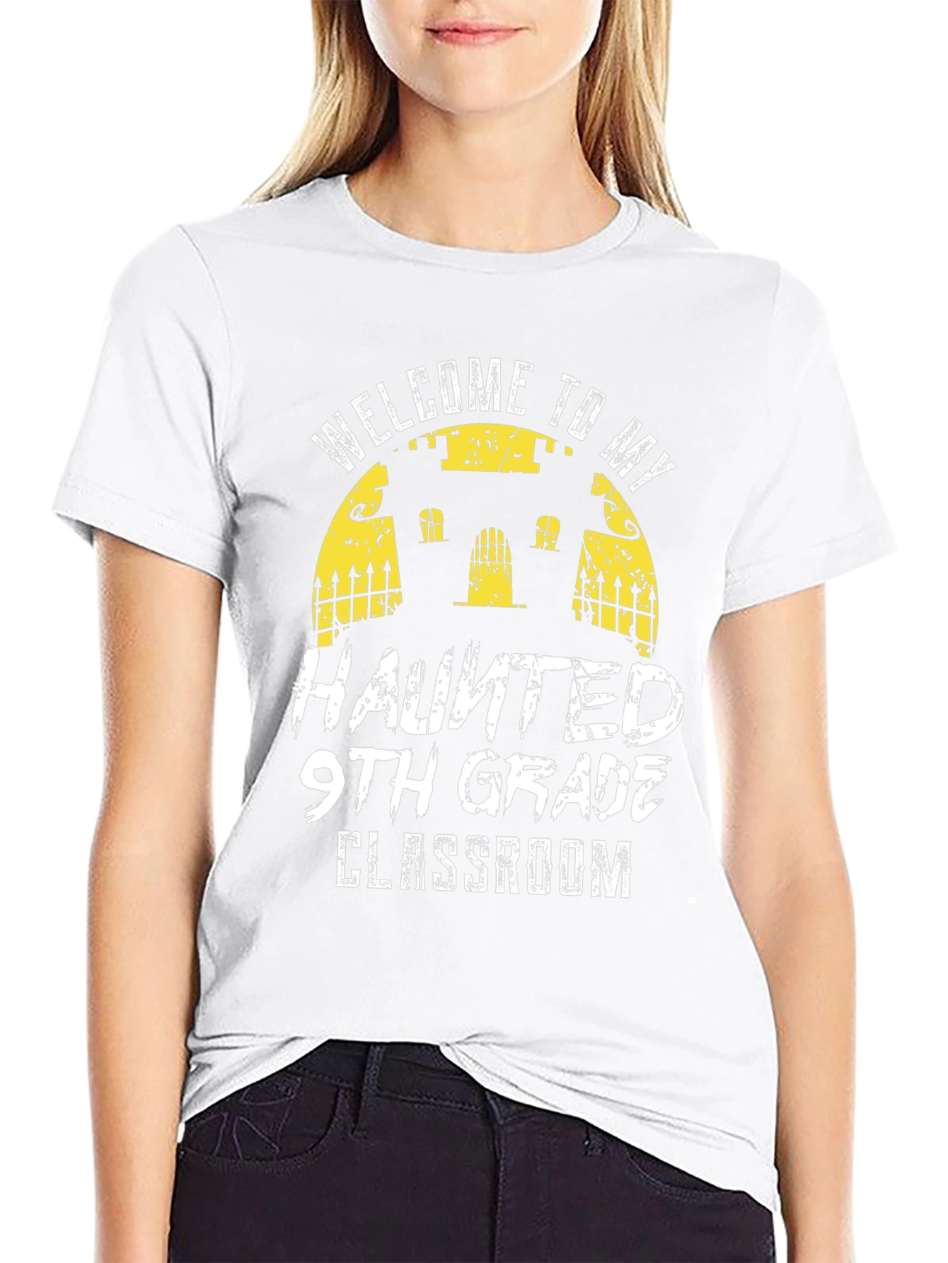 Haunted 9th Grade Classroom T-Shirt