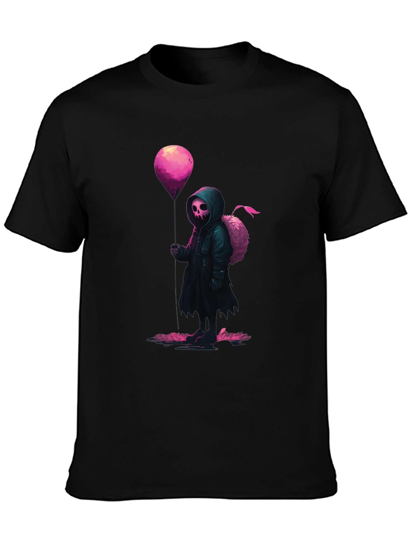Grim Reaper Balloon Graphic Tee