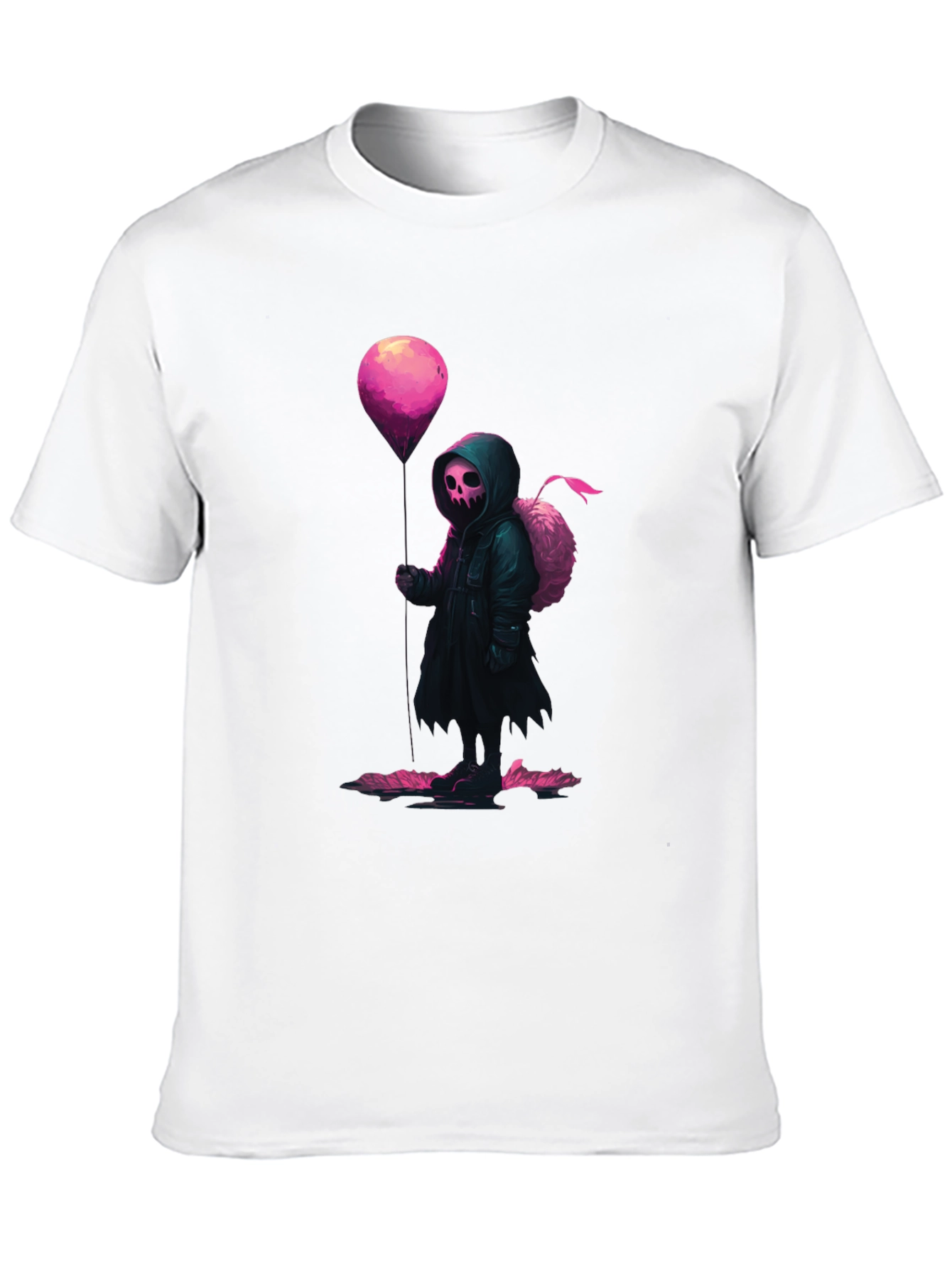 Grim Reaper Balloon Graphic Tee