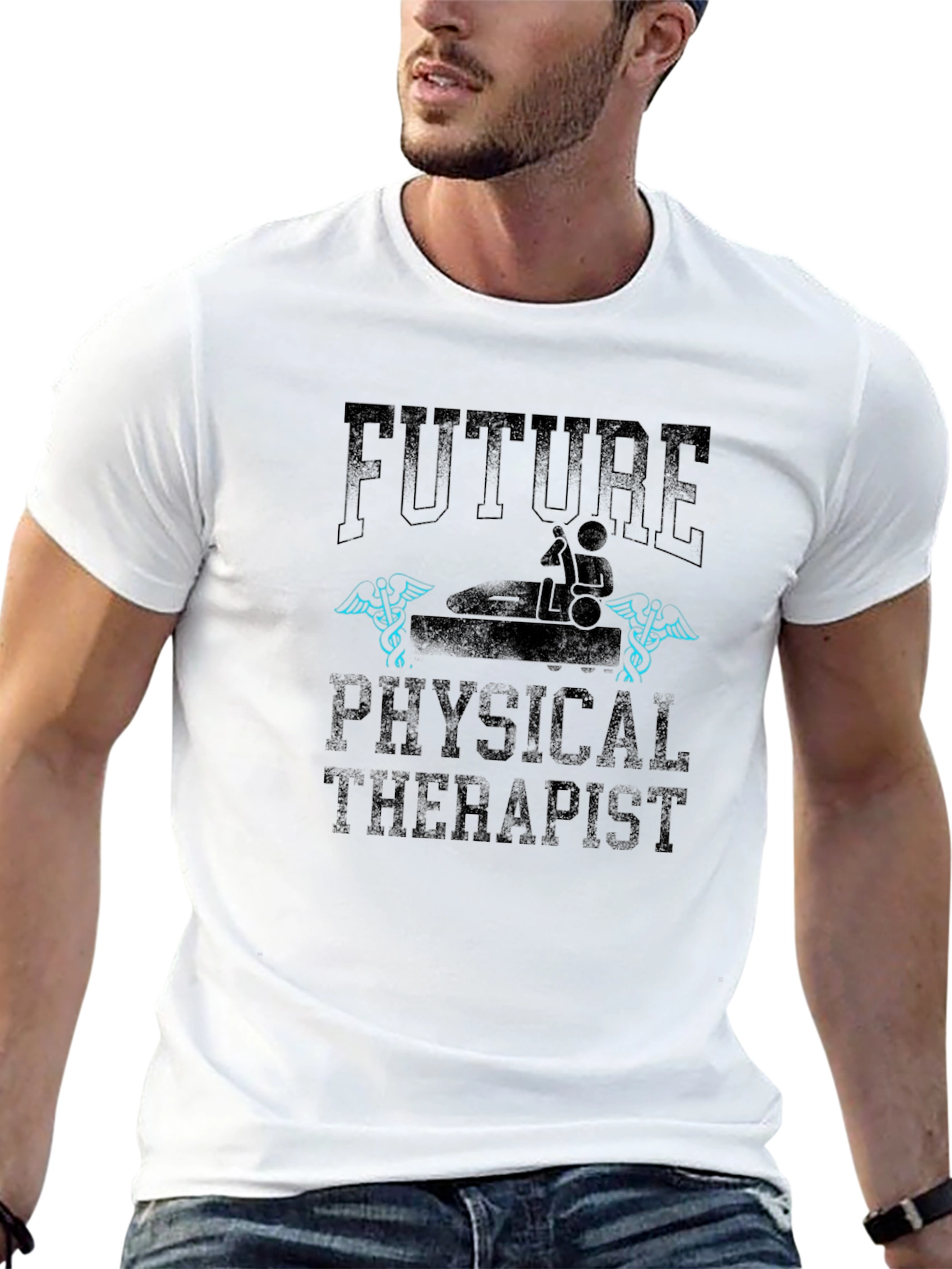 Future Physical Therapist T-Shirt - Black