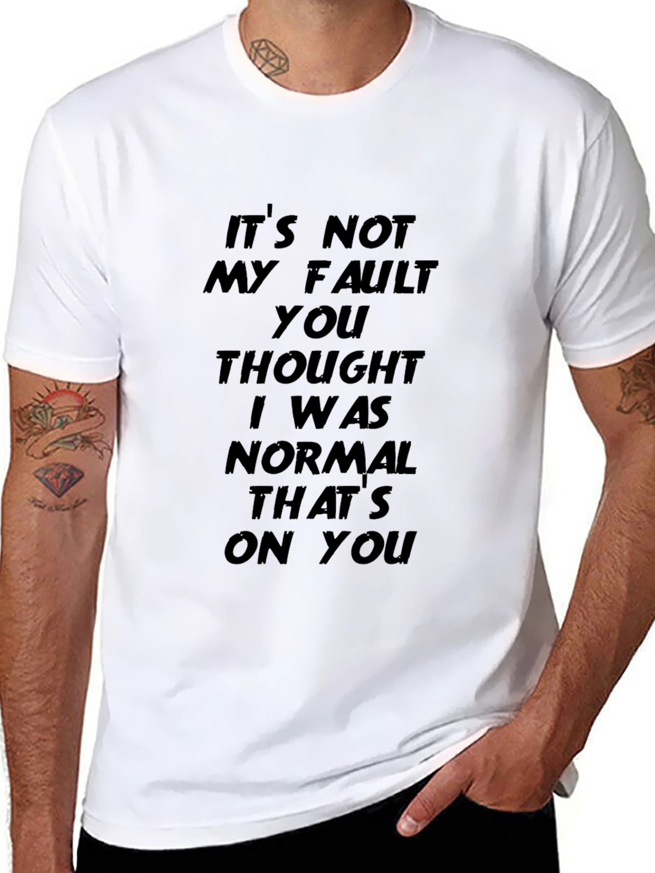 Its Not My Fault Graphic T-Shirt
