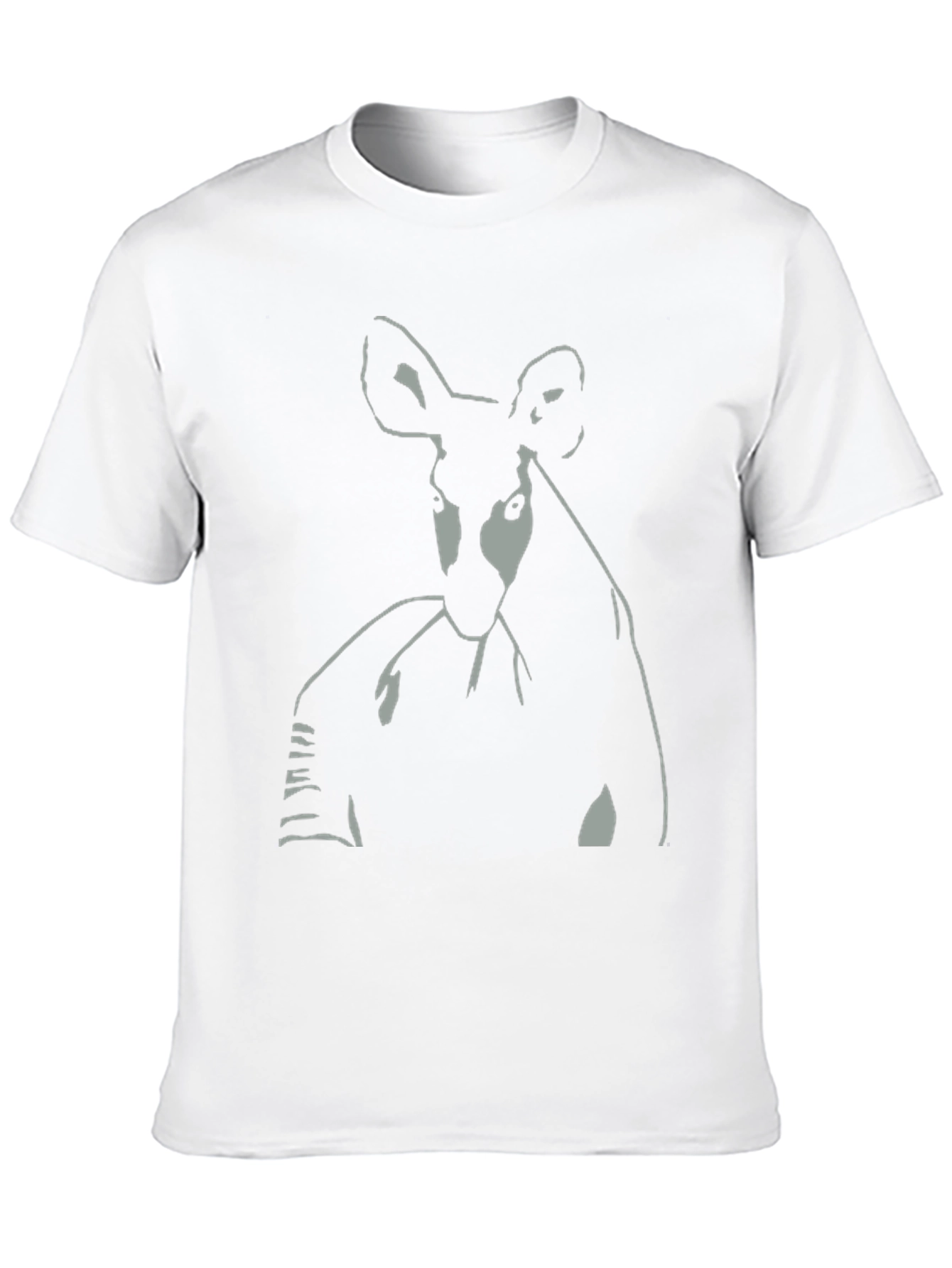 Okapi Graphic Tee - Unisex Black T-Shirt