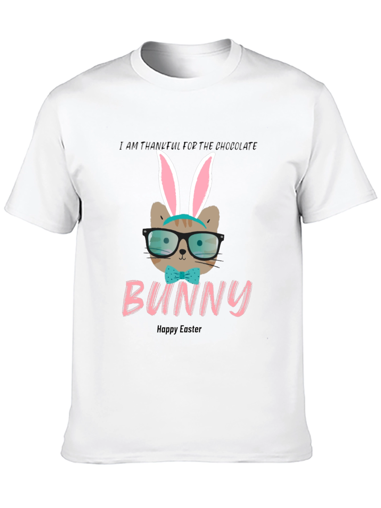 Thankful Chocolate Easter Bunny T-Shirt