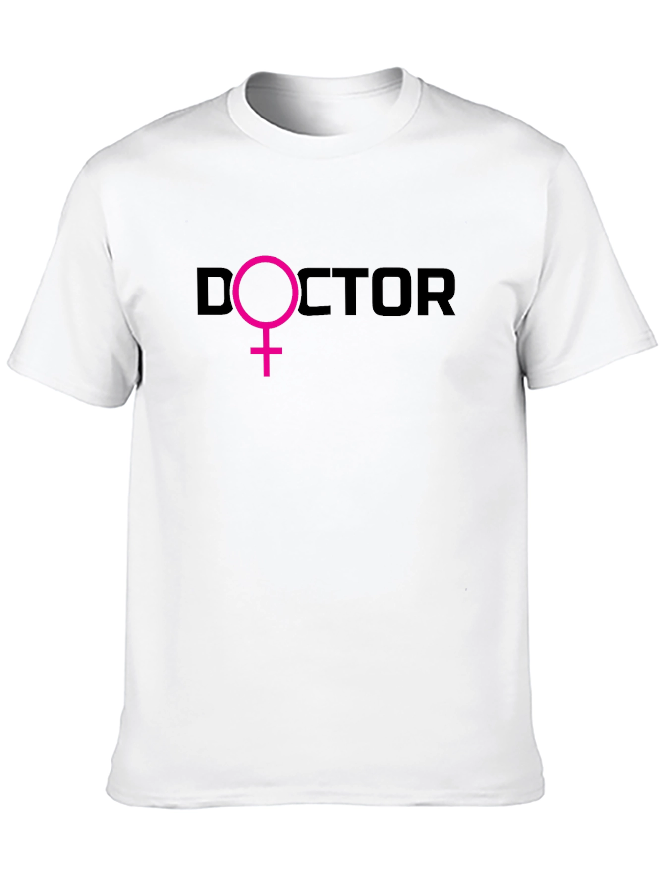 Feminist Doctor T-Shirt - Black Cotton Tee