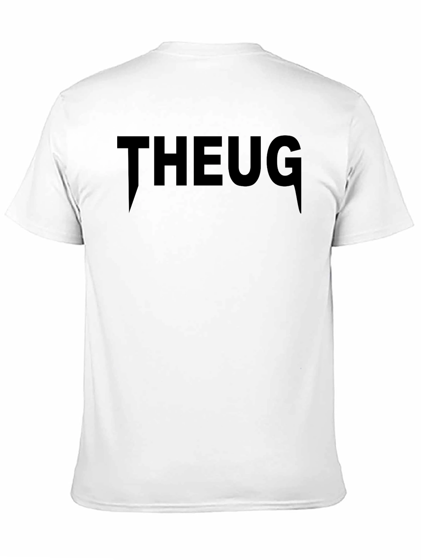 THEUG Black Graphic Tee Shirt