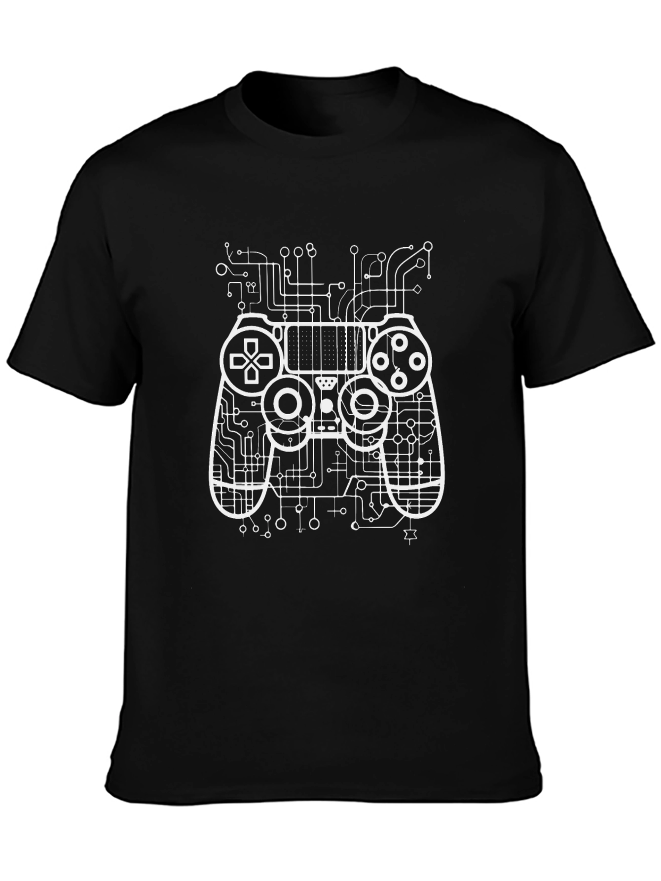 Gamer Circuit Board Graphic Tee