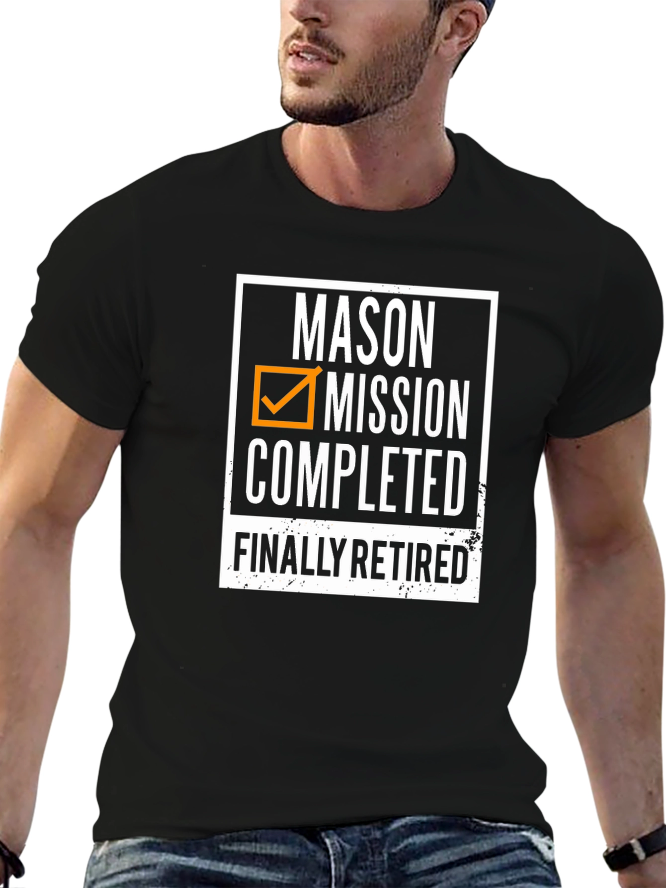 Mason Mission Completed Retired T-Shirt