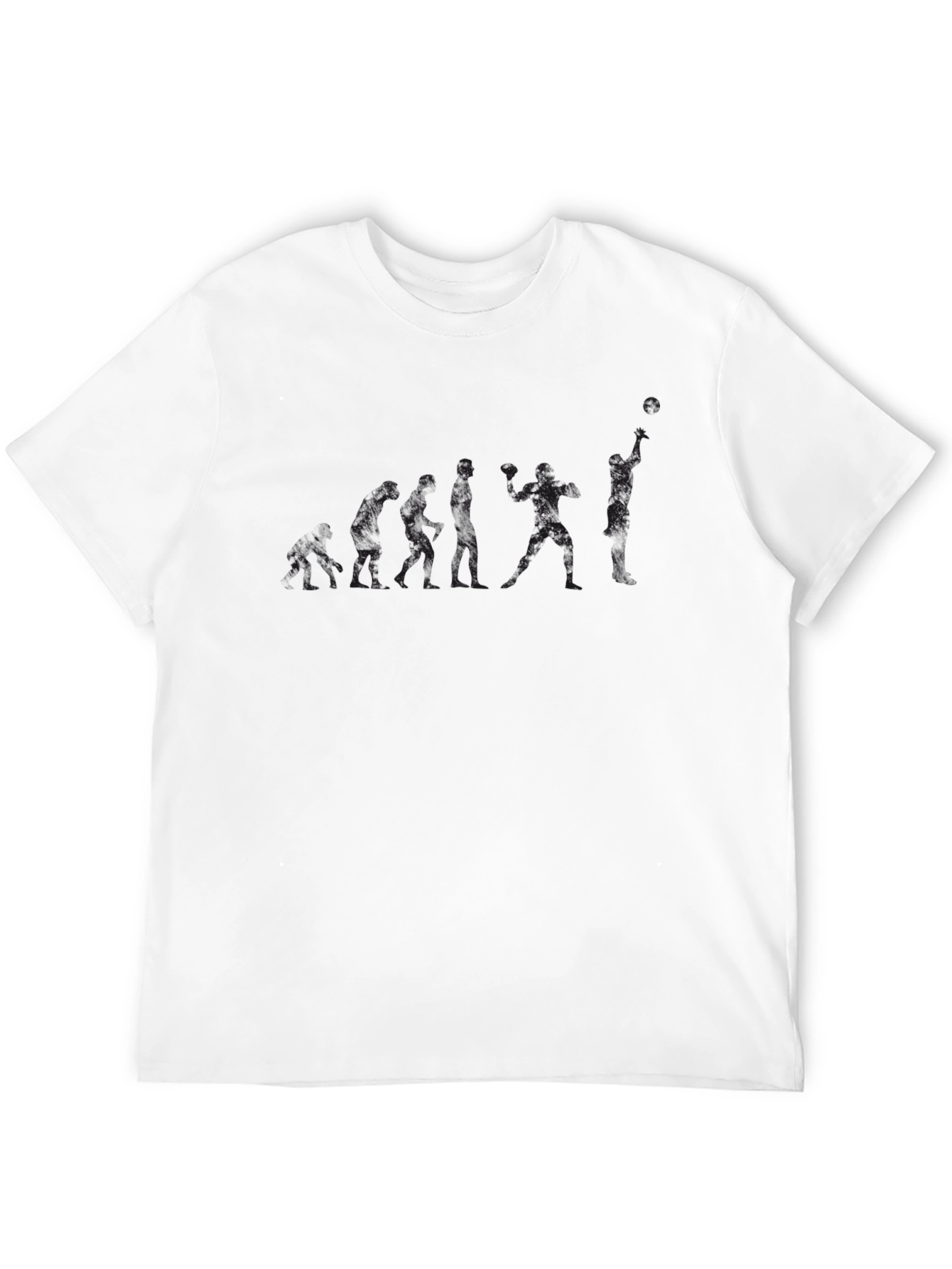 Mens Classic Black Crew Neck T-Shirt