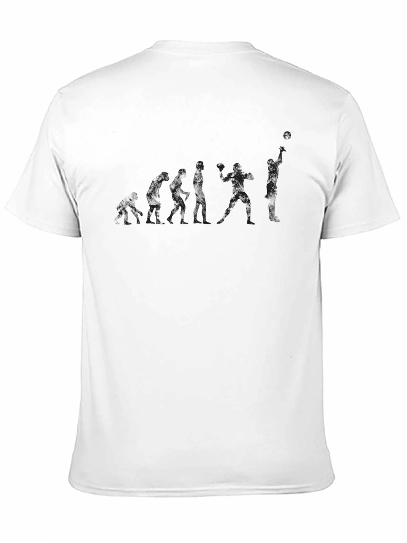 Mens Classic Black Crew Neck T-Shirt