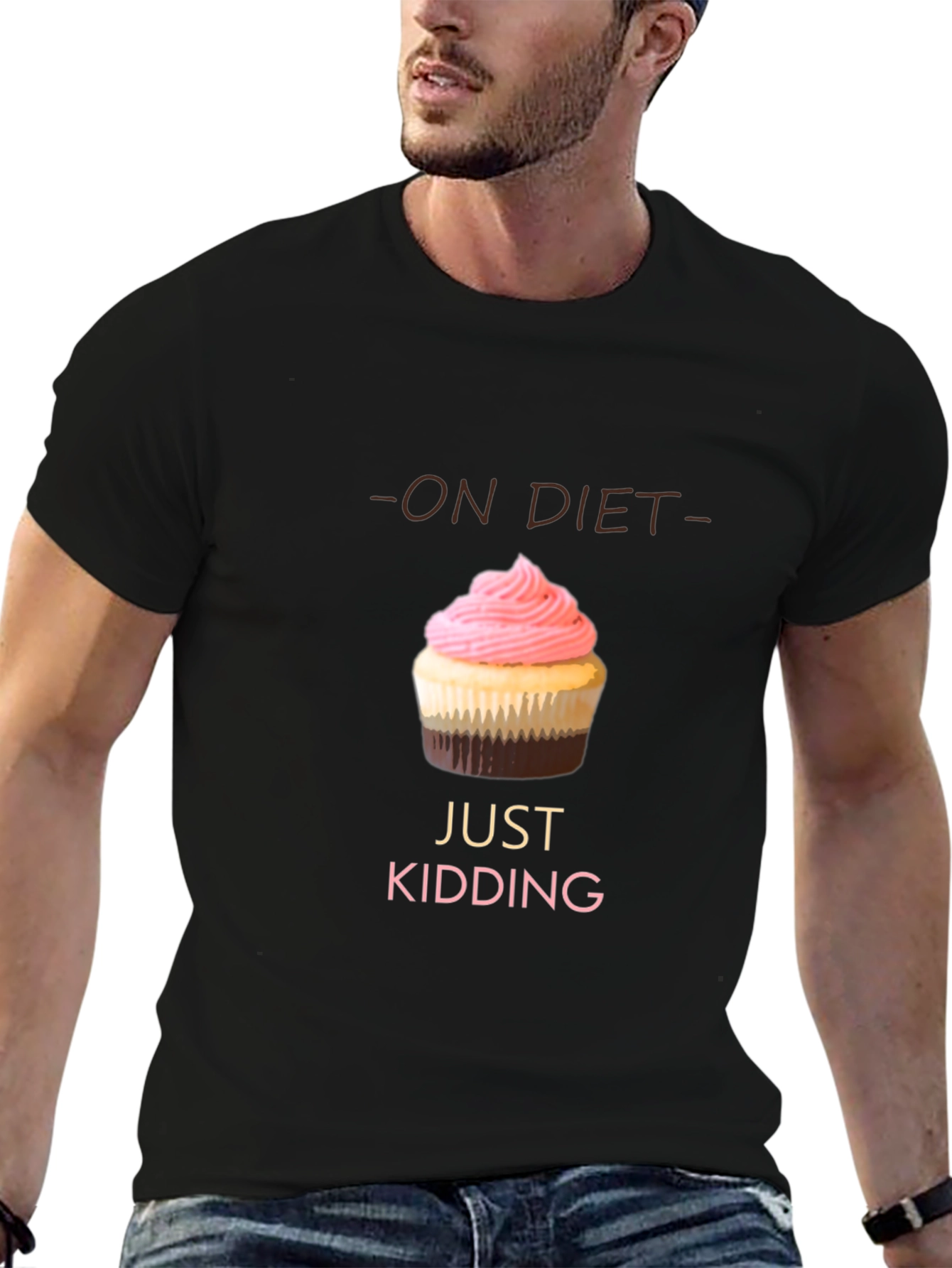 On Diet Just Kidding T-Shirt