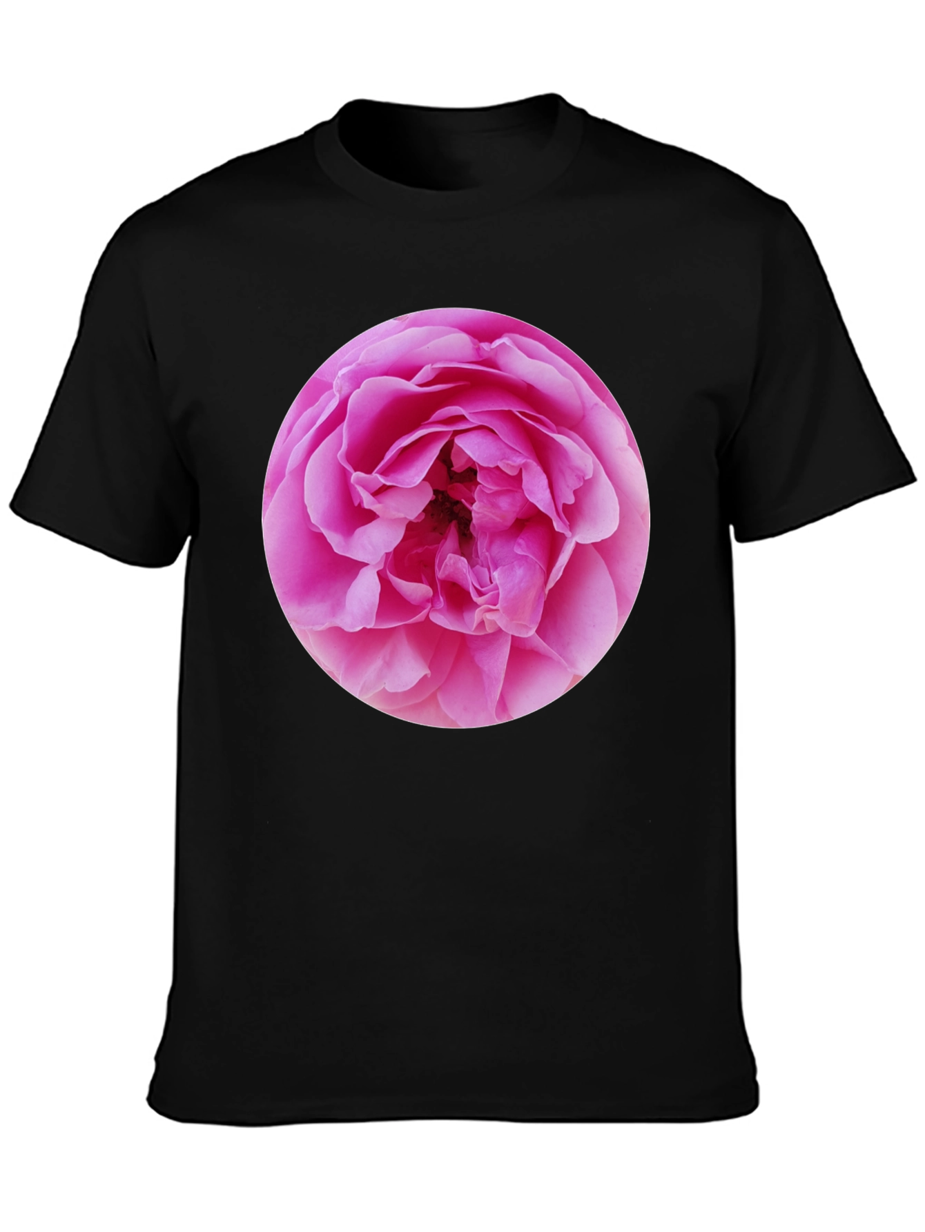 Floral Print Crew Neck T-Shirt