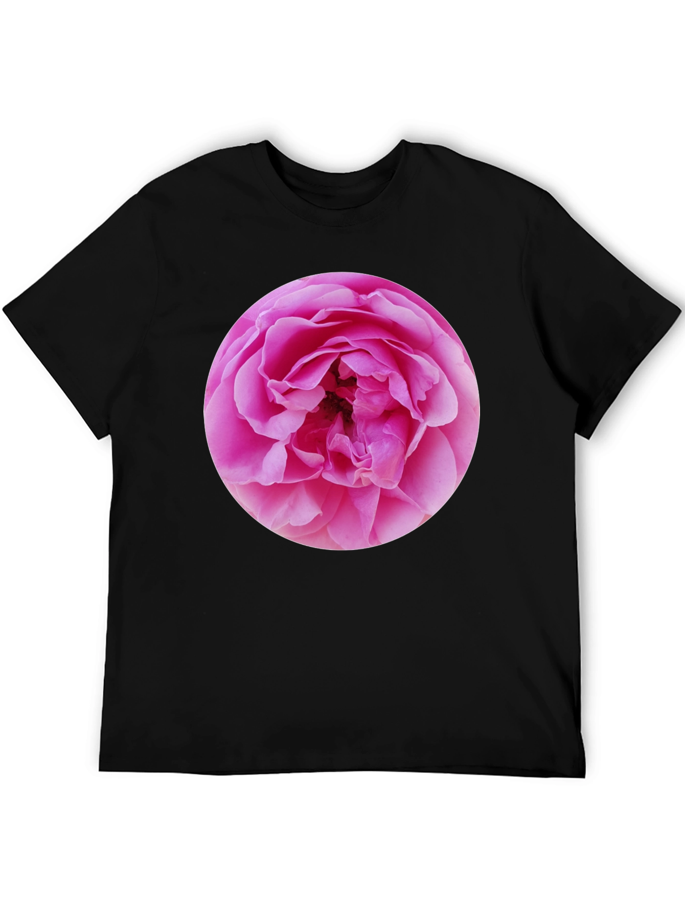 Floral Print Crew Neck T-Shirt