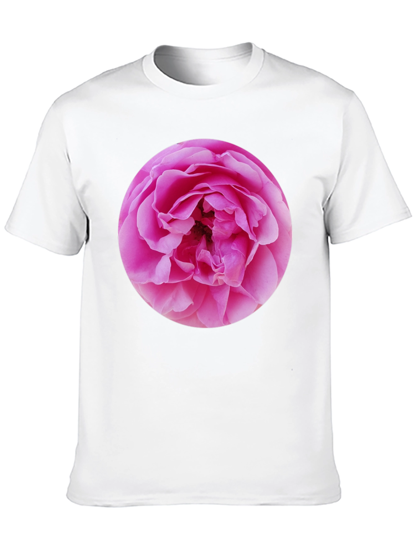 Floral Print Crew Neck T-Shirt