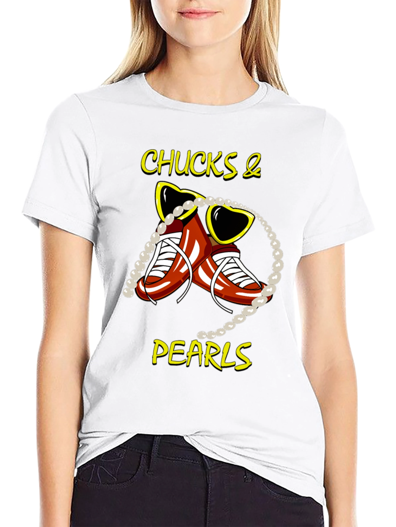 Chucks & Pearls T-Shirt