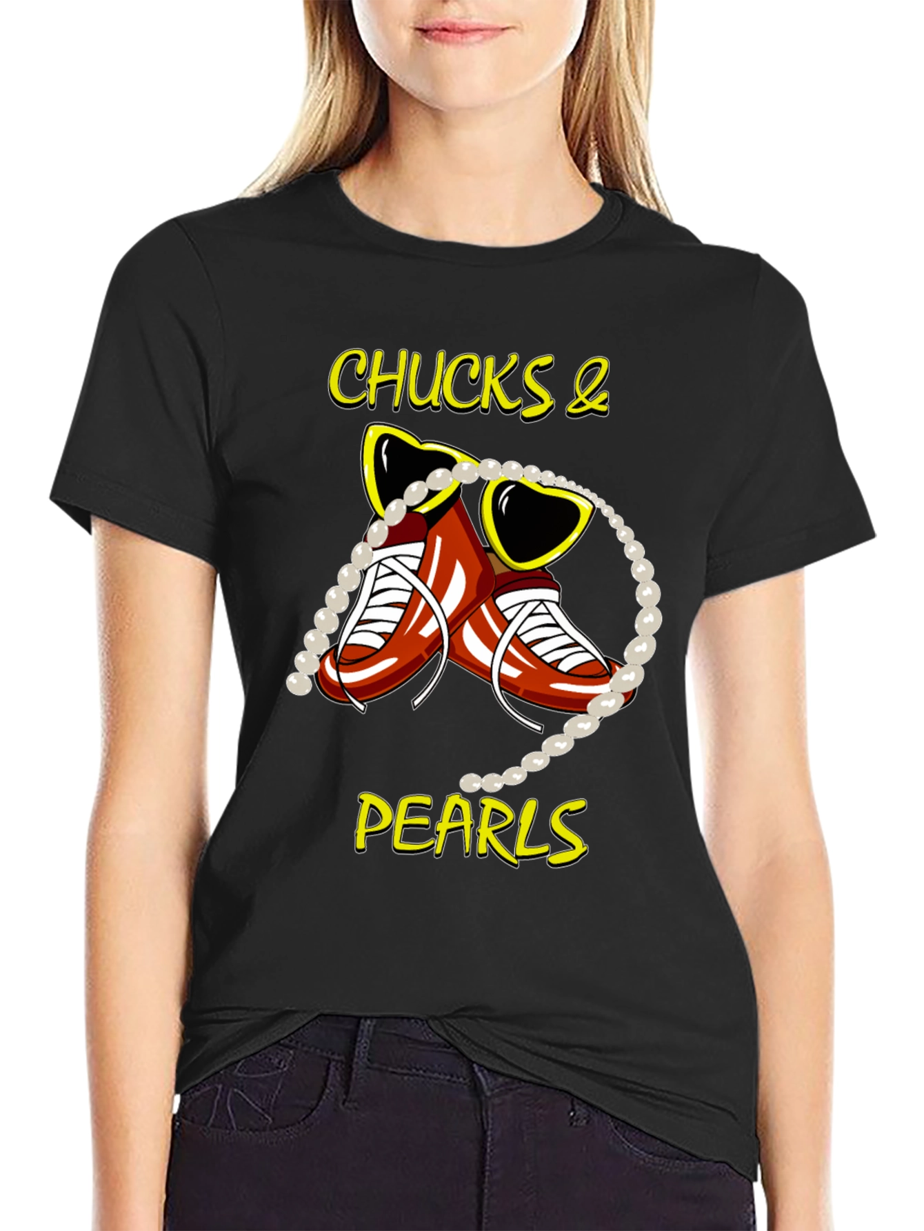 Chucks & Pearls T-Shirt