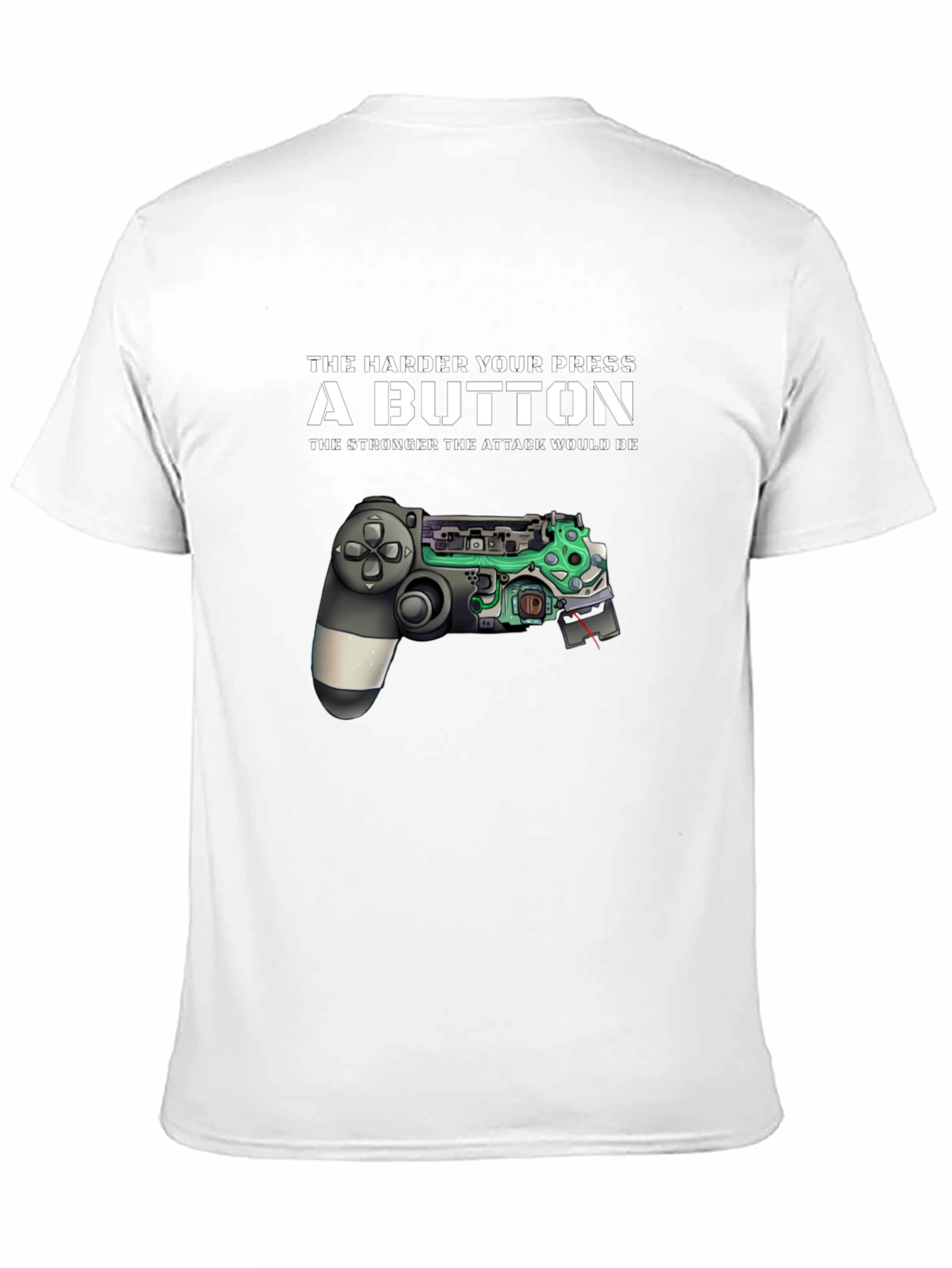 The Harder You Press a Button Gamer T-Shirt