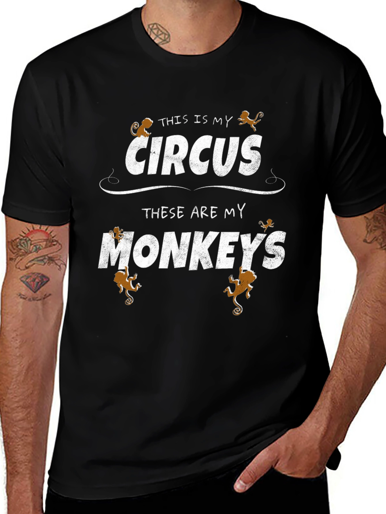 My Circus My Monkeys Graphic Tee