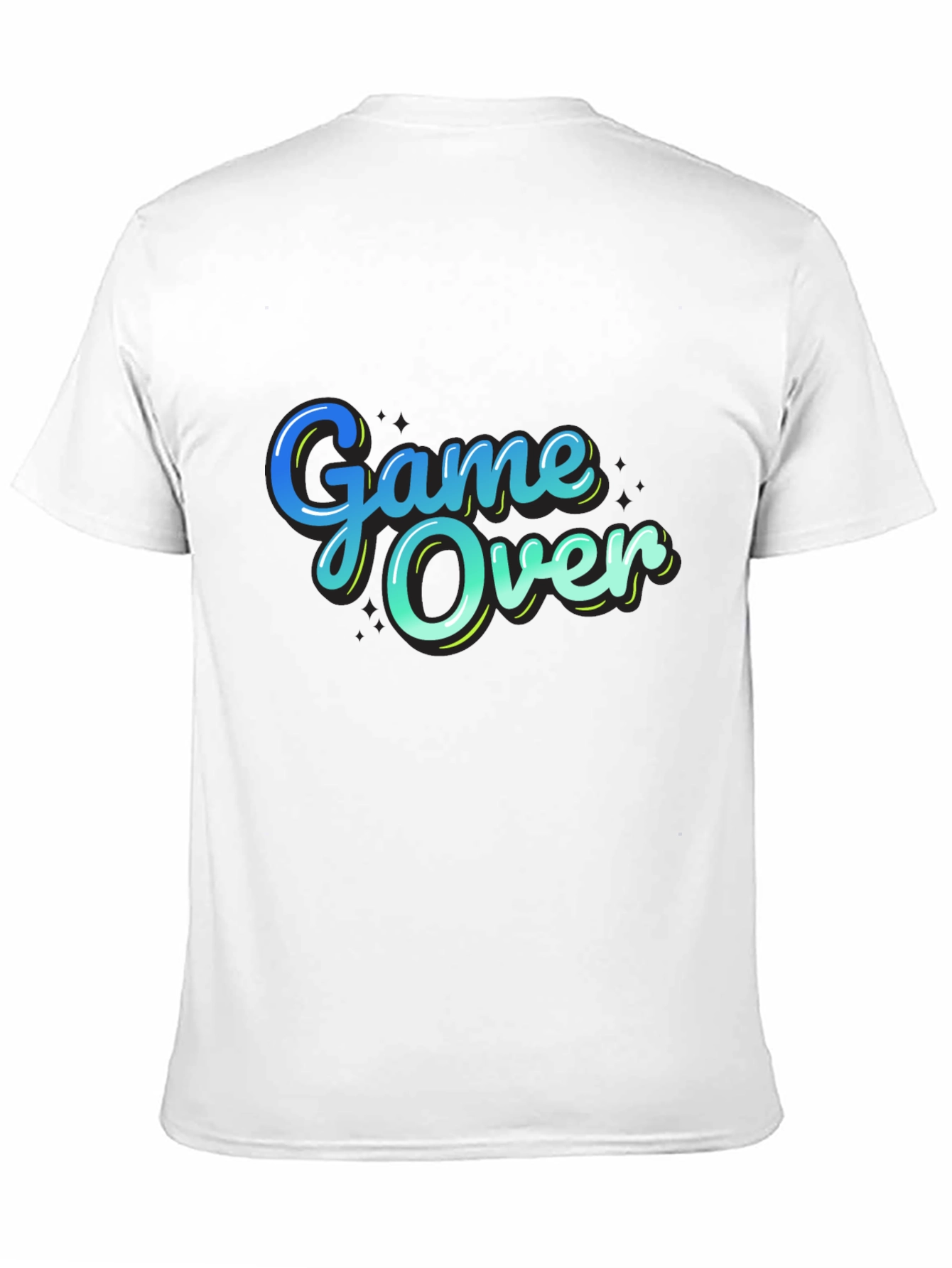 Game Over Graphic T-Shirt - Gamer Style
