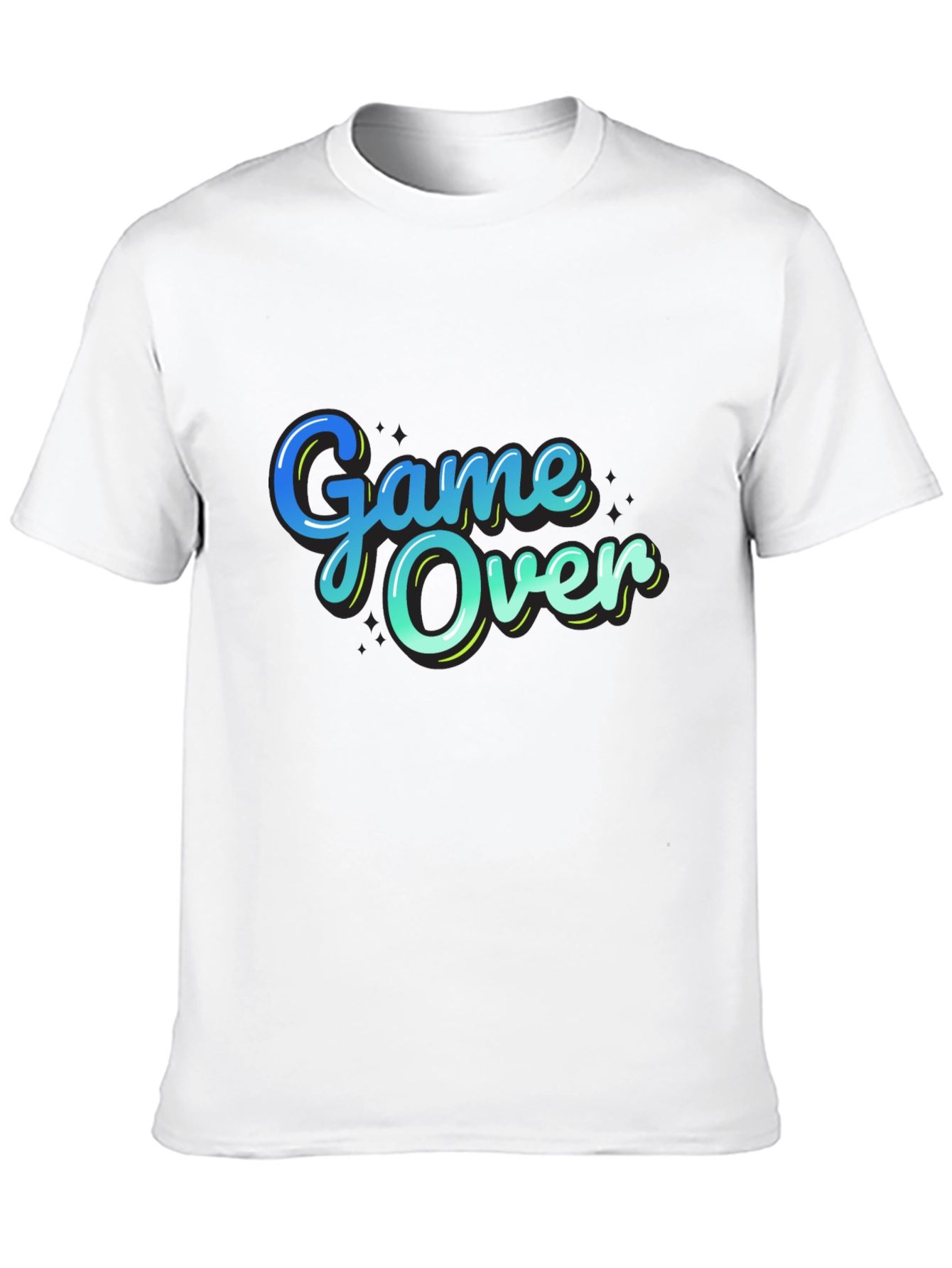 Game Over Graphic T-Shirt - Gamer Style