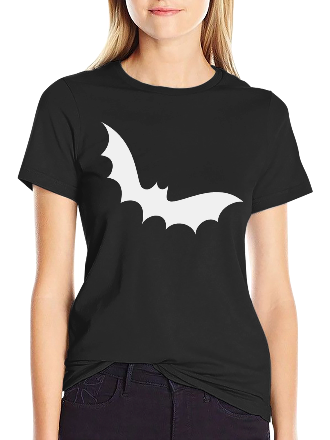 Mens Halloween Bat Graphic T-Shirt
