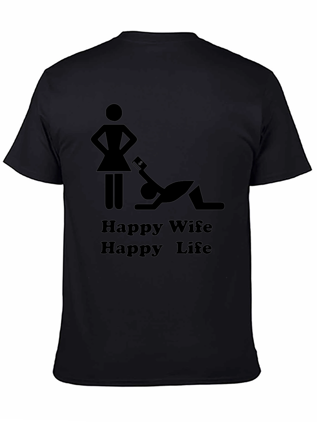 Happy Wife Happy Life Graphic Tee