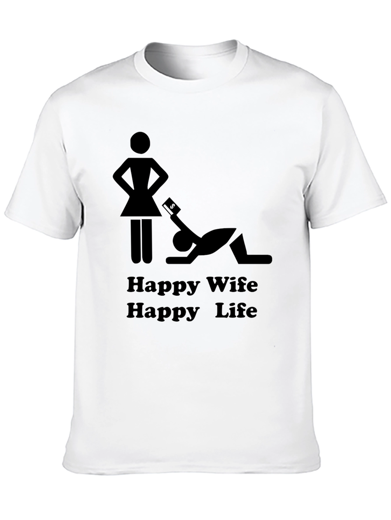 Happy Wife Happy Life Graphic Tee
