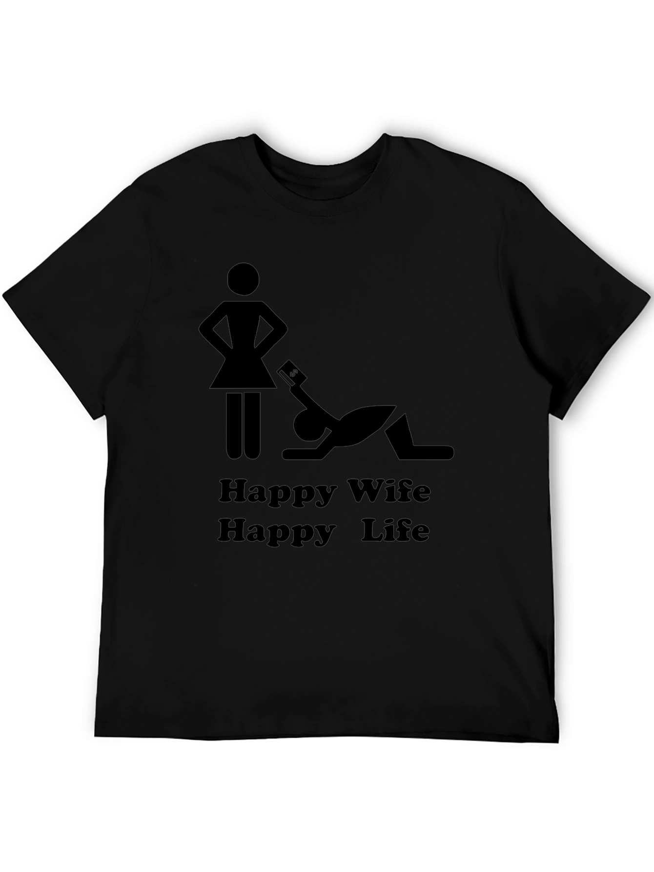 Happy Wife Happy Life Graphic Tee