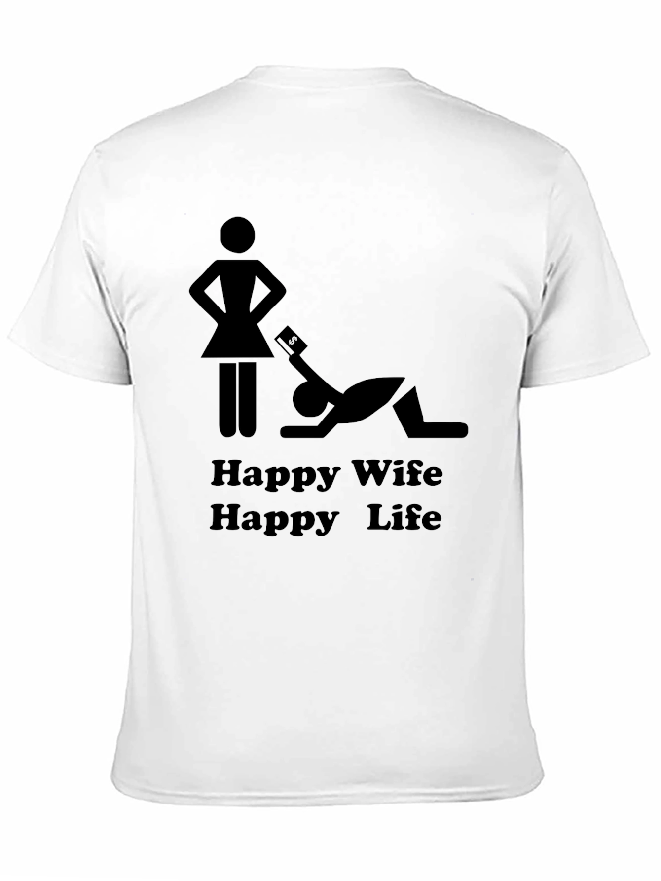 Happy Wife Happy Life Graphic Tee