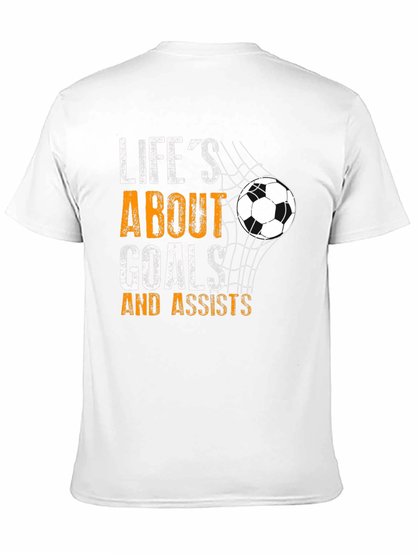 Lifes About Goals & Assists Soccer T-Shirt
