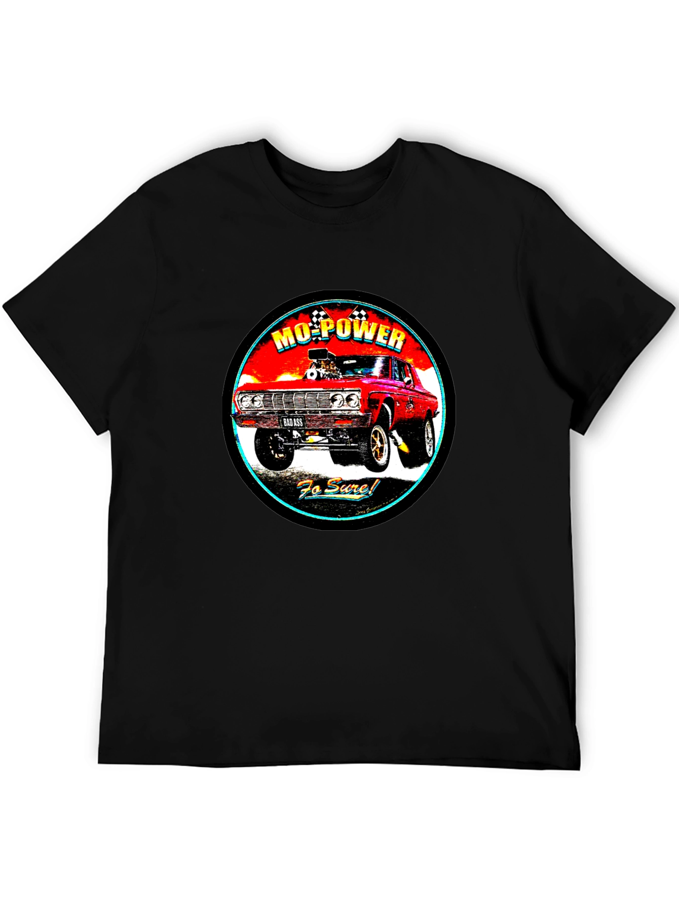 Mo-Power Classic Car Graphic T-Shirt