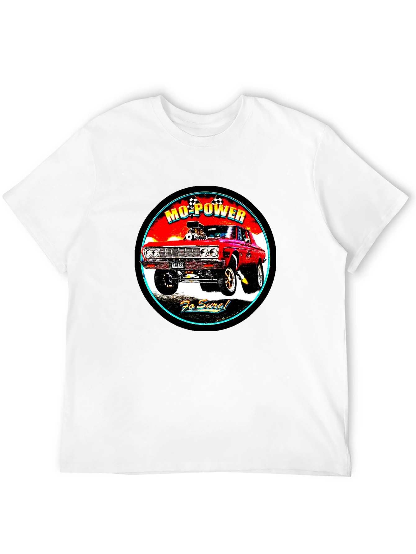 Mo-Power Classic Car Graphic T-Shirt